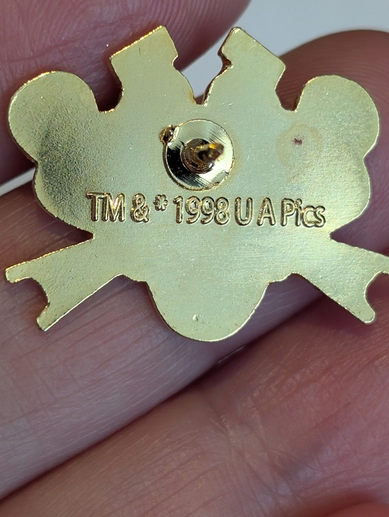 Vintage 1998 Pink Panther Enameled Lapel Pin - Pin Back! - Picture 3 of 4